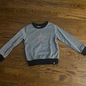 Sovereign Code Silver and Black Star Sweatshirt